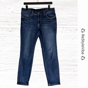 SILVER JEANS CO Women’s Size W31/L27 Denim Britt Skinny Style Fit Stretch Mid